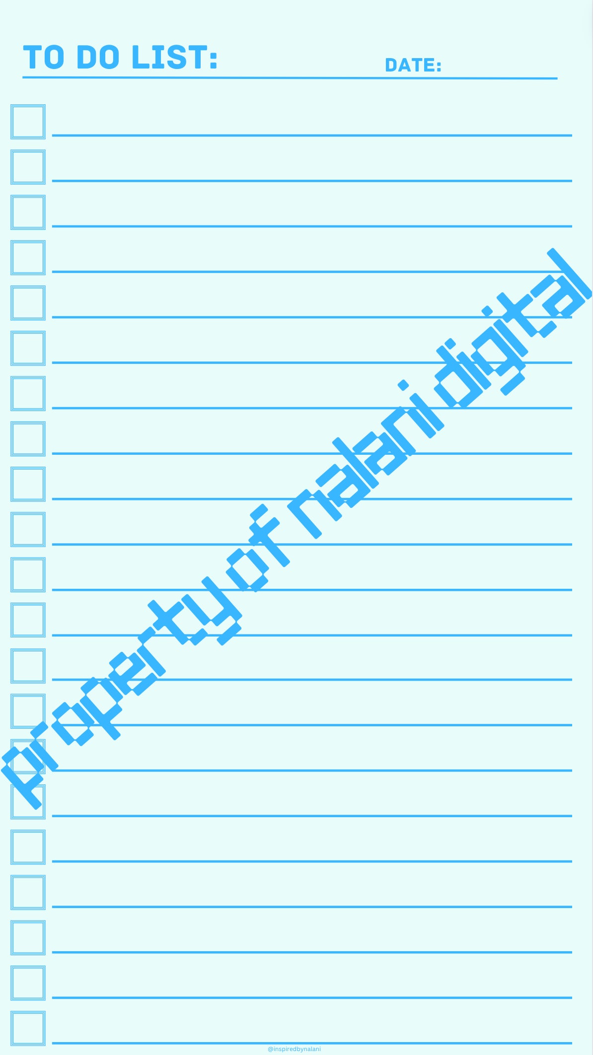 My Digital To-Do Lists