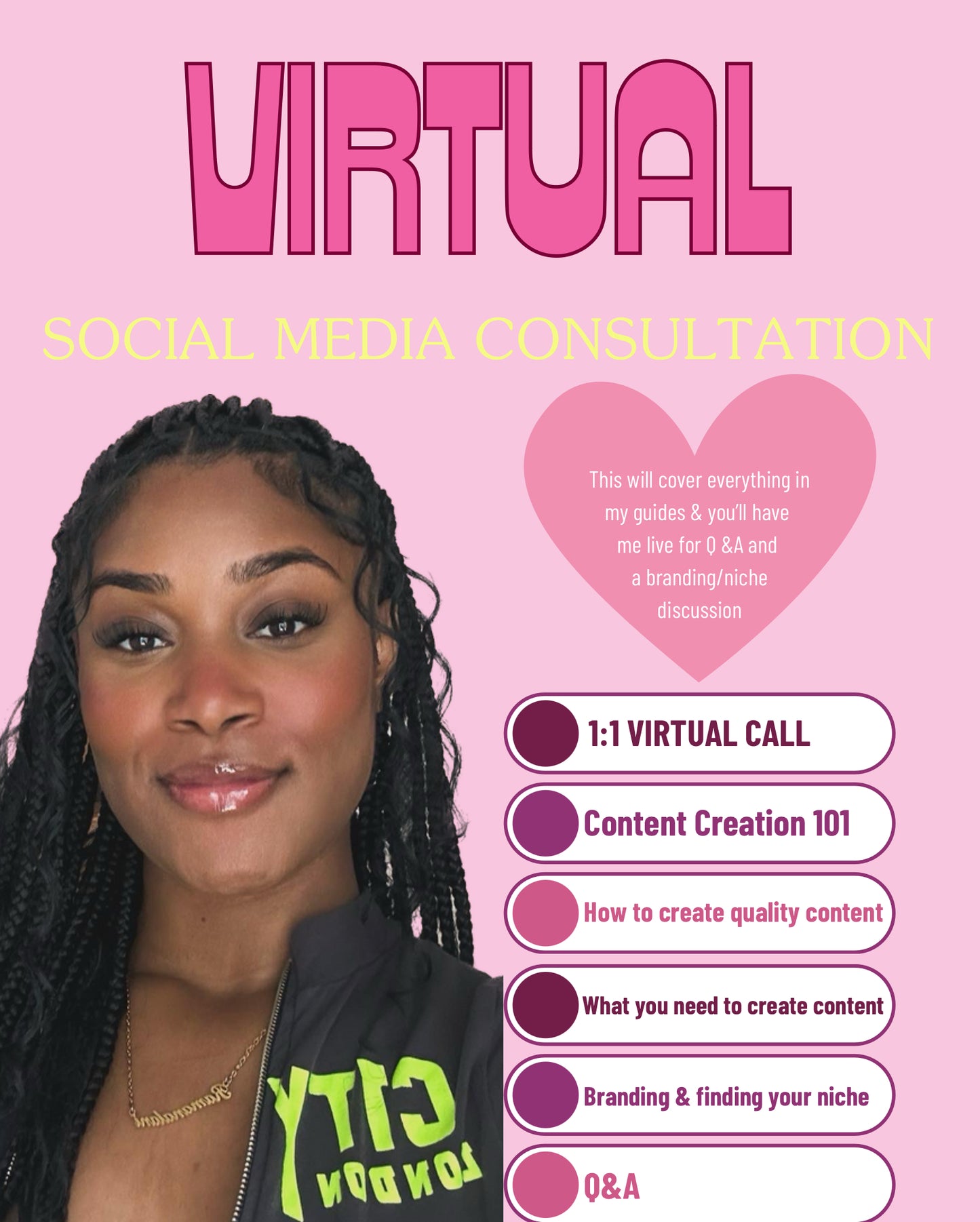 1:1 Virtual Consultation