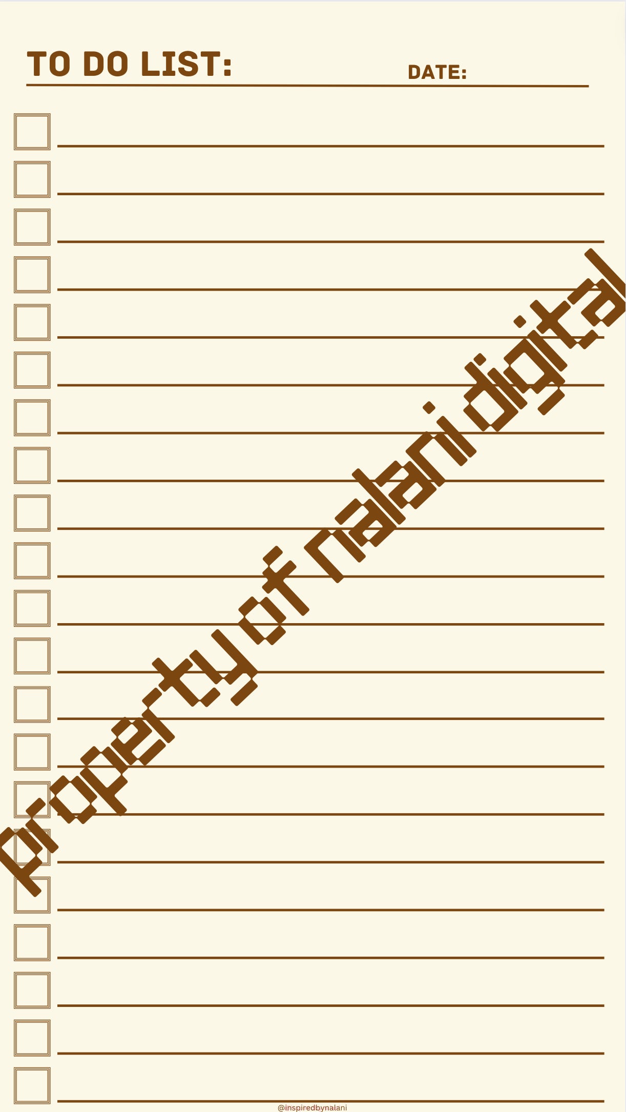 My Digital To-Do Lists